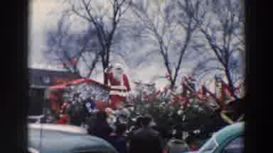 Wheeling Ohio (1957): Christmas Festivities Involving Santa And A Christmas Tree