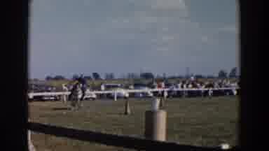 Wheeling Ohio (1957): Video Of A Competition Including Horses Outside At Some Type