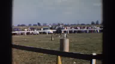 Wheeling Ohio (1957): Men Are Being Timed Riding Their Horses Around An Obstacle
