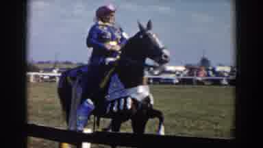 Wheeling Ohio (1957): Old Footage Of Horseback Riding