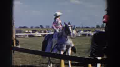 Wheeling Ohio (1957): Vintage Video Of People Riding Horses In A Circle At A Horse