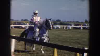 Wheeling Ohio (1957): Popular Horse Racers Introduced To The Crowd
