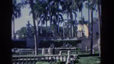 Florida (1958): View Of White Building And Palm Trees On A Clear Day