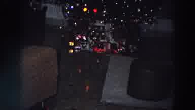 Italy (1958): A Colorful Christmas Tree In The Living Room With Lights And Gifts