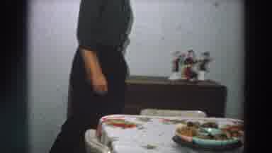 Italy (1958): Two Short Scenes Of A Man Standing Or Walking By A Dinner Table And