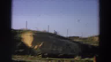 Italy (1958): A Termite Mound Near A Small Rural Community Being Filmed From A