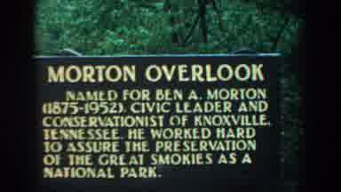 South Carolina (1958): The Morton Overlook In Nashville Tennessee's Great Smokies