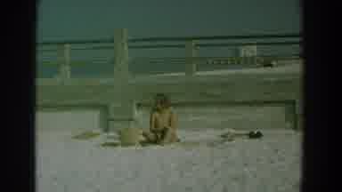 Yorktown Virginia (1958): Woman At The Beach