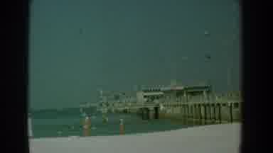 Yorktown Virginia (1958): People Relaxing On The Beach On A Quiet Summer Morning