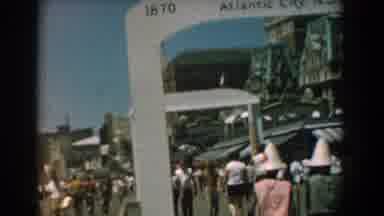 Yorktown Virginia (1958): Different People Walk Around The World First Boardwalk