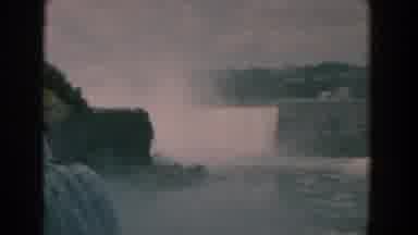 Yorktown Virginia (1958): Clearest View Of Niagara Falls On A Clear Day