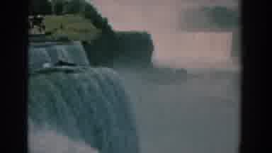 Yorktown Virginia (1958): Peaceful Waterfall Roars And Rumbles In Vintage Style
