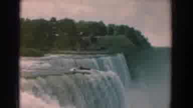 Yorktown Virginia (1958): Check Out The View Of The Falls From Up Here There Is So