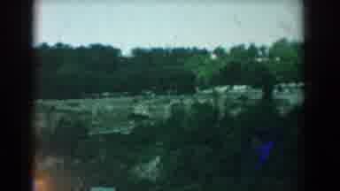 Yorktown Virginia (1958): Long Progression Of People Dressed In Yellow Robes Walk
