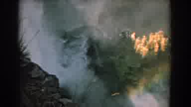 Yorktown Virginia (1958): Water Spraying On Rocks Then Cut To A Large Ship On The
