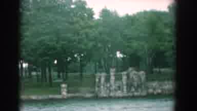 Yorktown Virginia (1958): Beautiful View Of Beautiful Green Trees On A Cloudy Day