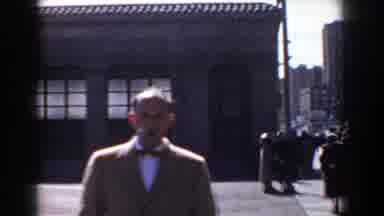 Yorktown Virginia (1958): People Winter Party To Celebrate The Oriental Culture In