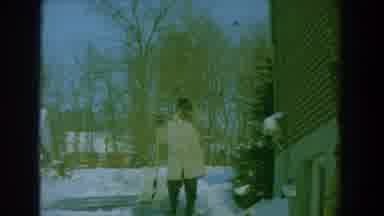 Florida (1959): Man With Shovel And Snowy Ground