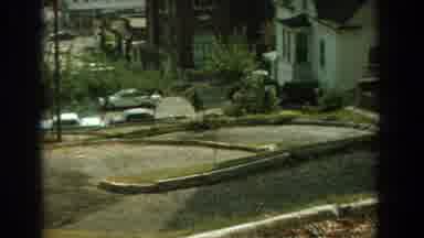 Florida (1959): Classic Cars Are Seen As One City Goer Makes A Trip Down The