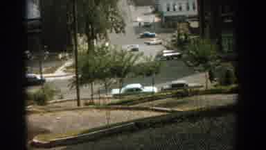 Florida (1959): View Of Light Traffic In City Streets On A Clear Day