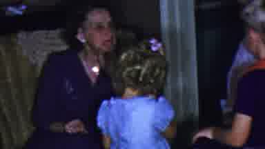 Paramus New Jersey (1959): A Mother Takes Her Two Children To Visit Their