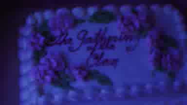 Paramus New Jersey (1959): View Of Pink And White Gathering Of The Clan Cake