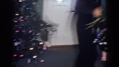 Bel Air Maryland (1960): Christmas Presents Being Opened And Teenage Boy Receives