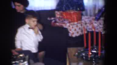 Bel Air Maryland (1960): Old Video Tape Footage Of Family At Christmas