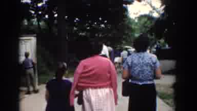 Bel Air Maryland (1960): Women Walking In A Park