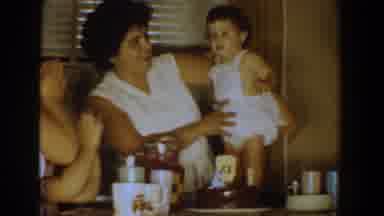 Bel Air Maryland (1960): Her Baby Daughter Celebrates First Birthday