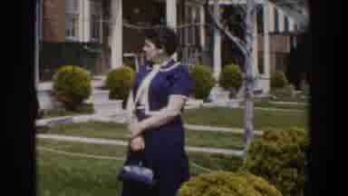 Bel Air Maryland (1960): Diverse Well-Dressed People Standing In Front Of Houses