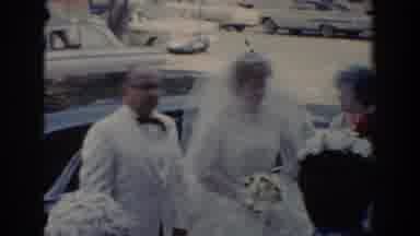 Bel Air Maryland (1960): A New Young Bride Is Having Pictures Taken Before Leaving