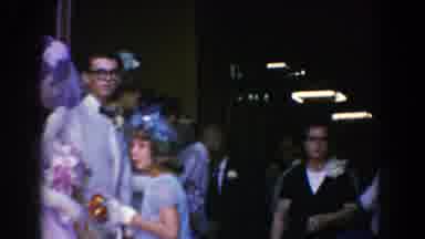 Bel Air Maryland (1960): Old Tape Of Wedding With Couple And Bridesmaid Girl