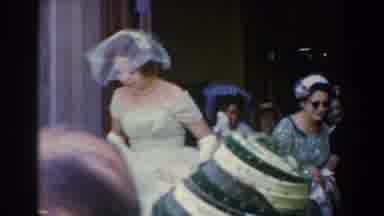 Bel Air Maryland (1960): Vintage Wedding Existing Church