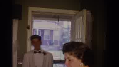 Bel Air Maryland (1960): Photo At Home Of Mother And Son Before Leaving For The