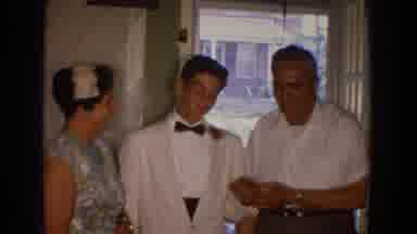 Bel Air Maryland (1960): Mom And Dad Give Support To Their Son During His Wedding