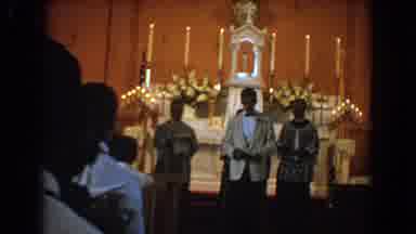 White jacket guy just dodged priest's wedding party invitation!