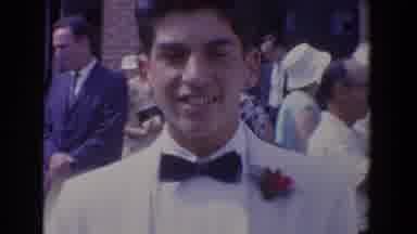 Bel Air Maryland (1960): In A Wedding The Groom Smile And Chat With The Guests