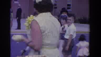 Bel Air Maryland (1960): Several Women In Yellow Dresses On The Queens Wedding Day