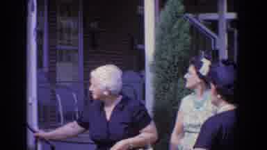 Bel Air Maryland (1960): Vintage Party With People Dressed Up Nicely And Talking