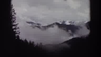 Washington (1964): Mountainous Nature Scene With Deer