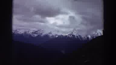 Washington (1964): Storm Clouds Gather Over Snowy Mountains