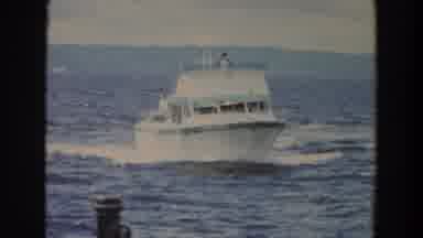 Washington (1964): An Industrial Ship On The Water Being Filmed From The Point Of