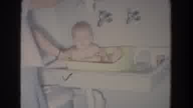 Fallston Maryland (1965): Her Baby Brotherâs First Bath