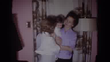 Fallston Maryland (1965): Dressed Up Family Gathered In The Living Room