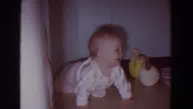 Fallston Maryland (1965): A Video Of A Baby And A Young Child Playing And Sitting