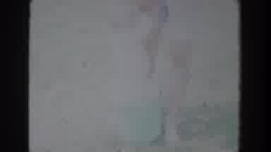 Fallston Maryland (1965): Two Women Remove Green Bucket From Infants Bottom On A