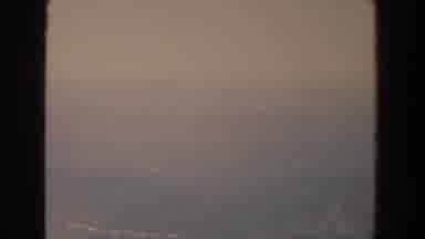 Fallston Maryland (1965): View Of Grey Mountain Silhouette On Very Foggy Day