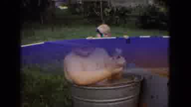 Fallston Maryland (1965): Child Playing With Toy Gun