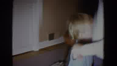 Fallston Maryland (1965): Two Small Children Playing Together In A Space With